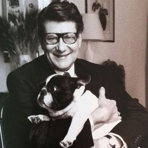 chien yves saint laurent|Bouledogue français : la passion d'Yves Saint.